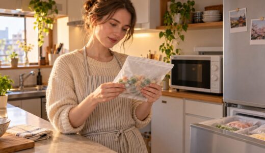 Japanese Frozen Food Instructions: Heat, Thaw, and Microwave Labels