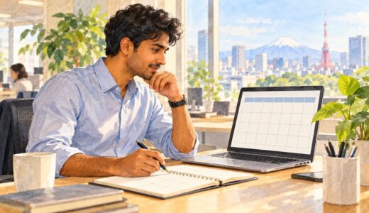 Japanese Paid Leave Balance: Read 付与日数, 繰越 and 残日数