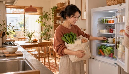 Japanese Refrigerator Labels: Compartments and Temperature Settings