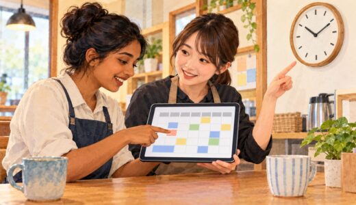 How to Read a Japanese Work Shift Schedule: Days Off, Breaks and Changes